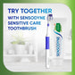 Sensodyne Fresh Mint Sensitivity Protection 2pk Toothpaste - Imperfect Box