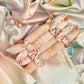 Kitsch Satin Heatless Curling Set Sunset Tie Dye Flexible Construction Hair Roller 3pc - Imperfect Box