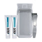 Just For Men Mustache & Beard Coloring for Gray Hair with Brush Included Medium Dark Brown M40 - New