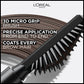 L'Oreal Paris Infallible Brows 24H Volumizing Eyebrow Mascara 5 Brunette 0.13 fl oz - Imperfect Box
