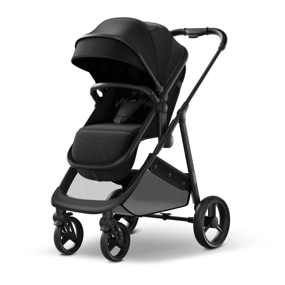 Mompush Wiz Black Bassinet Stroller
