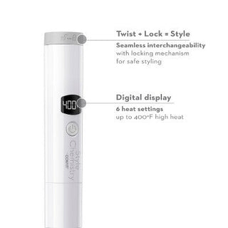 Conair Style Chemistry Flat Iron Attachment For Use With Style Chemistry Starter Kit Power Handle 1" - Imperfect Box