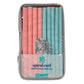 Conair Heatless Spiral Curl Rollers Coral & Teal 18pcs - New
