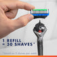 Gillette ProGlide Razor for Men Handle + 4 Blade Refills - Imperfect Box