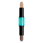 NYX Professional Makeup Wonder Stick 2-in-1 Highlight & Contour 01 Fair 0.03oz - Imperfect Box