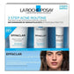 La Roche Posay Effaclar Dermatological Acne Treatment 3-Step System Kit Medicated Gel Cleanser 7.5 fl oz - Imperfect Box
