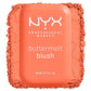 NYX Professional Makeup Buttermelt Blush - Sooner The Butta - 0.17oz