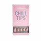 Chillhouse Chill Tips Press-On Fake Nails - Raise a Glass 24ct - Imperfect Box