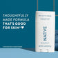 Native Solid Deodorant for Men & Women Sea Salt & Cedar Aluminum-Free 2.65oz - Imperfect Container