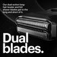 MANSCAPED The Handyman Compact Face Shaver Portable SkinSafe - Imperfect Box