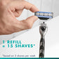 Gillette Mach3 Men's Razor Blade Refills 10ct - Imperfect Box