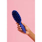 KAZMALEJE KurlsPlus Paddle Hair Comb Blue - Imperfect Box