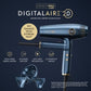 InfinitiPRO by Conair DigitalAIRE Folding Handle Hair Dryer Blue 1875 Watts - Imperfect Box