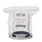 scünci Headband and Hair Accessories Organizer with Bonus Headband Clear 2pcs - New