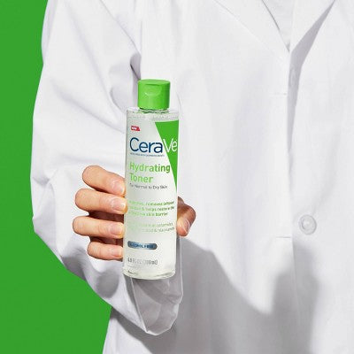 CeraVe Hydrating Toner Facial Toner for Normal to Dry Skin 6.8 fl oz - Imperfect Container