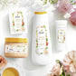 Dove Beauty Garden Tea Party Body Scrub Honeysuckle Gardenia Limited Edition 15oz - Imperfect Container