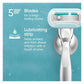 Venus Deluxe Smooth Sensitive Women & Razor Blade Refills 4ct - Missing Box
