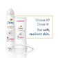 Dove Beauty Advanced Care Clear Finish 72-Hour Women's Antiperspirant & Deodorant Stick 2.6oz - Imperfect Container