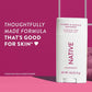 Native Solid Deodorant for Women; Men Cherry; Vanilla Macaron Aluminum-Free 2.65oz - Imperfect Container