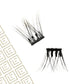Eylure Underlash Pre-Glued Clusters False Eyelashes 30ct - New