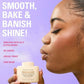 Makeup Revolution Loose Baking Powder Banana 1.05oz - Imperfect Container