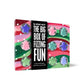 Da Bomb Bath Fizzers Bath Bomb Gift Set Rainbow Boxed Calendar Holiday Colors 12ct/18oz - Imperfect Box