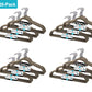 120 Pack of Premium Velvet Non-Slip Hangers with 360 Degree Rotatable Hook