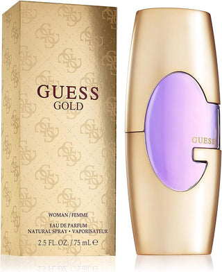 Guess Gold by Parlux Eau De Parfum Spray for Women 2.5 Oz