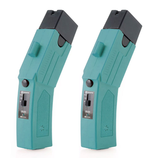 SafetyVital Set of 2 NI-Tech Stun Guns w/ 6 Cartridges & 2 Carrying Cases