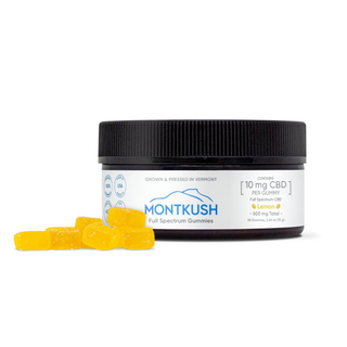 Montkush 10mg Choice of Flavor Full Spectrum Gummies