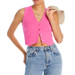Endless Rose Sweater Vest Pink