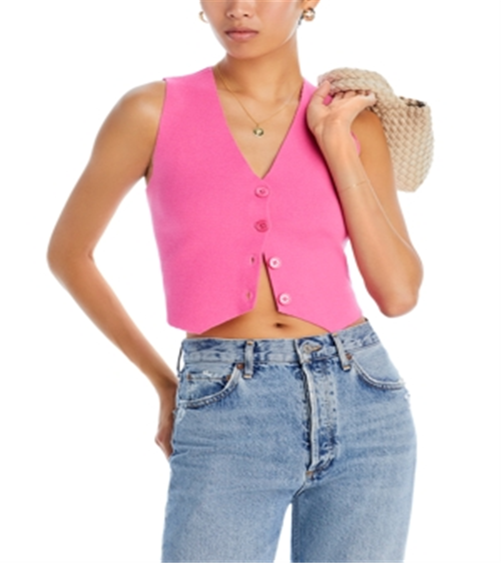 Endless Rose Sweater Vest Pink