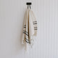 Haley Turkish Cotton + Bamboo Hand Towel - Two Stripe