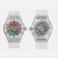 Hublot & Takashi Murakami Sapphire Rainbow Classic Fusion, only 100 Worldwide