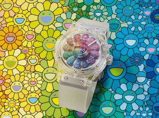 Hublot & Takashi Murakami Sapphire Rainbow Classic Fusion, only 100 Worldwide