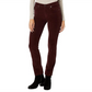 AG Jeans Mari High-Waist Slim Straight Leg Jeans Brown