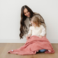 Bamboni® Receiving Blanket 30" x 40" Bamboo Rayon Blend