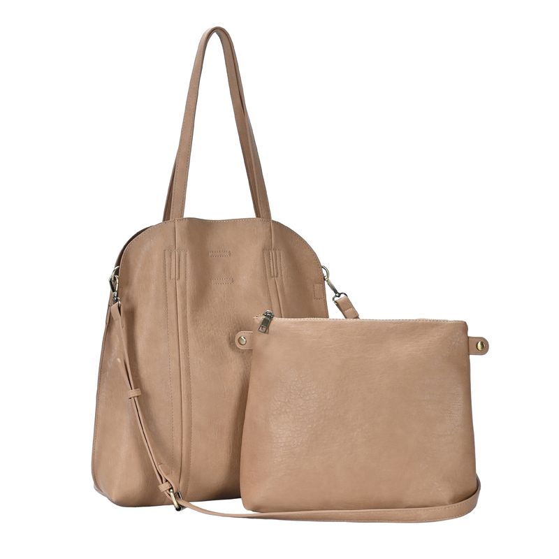 Faith 2 in 1 Detachable Pouch & Strap Tote