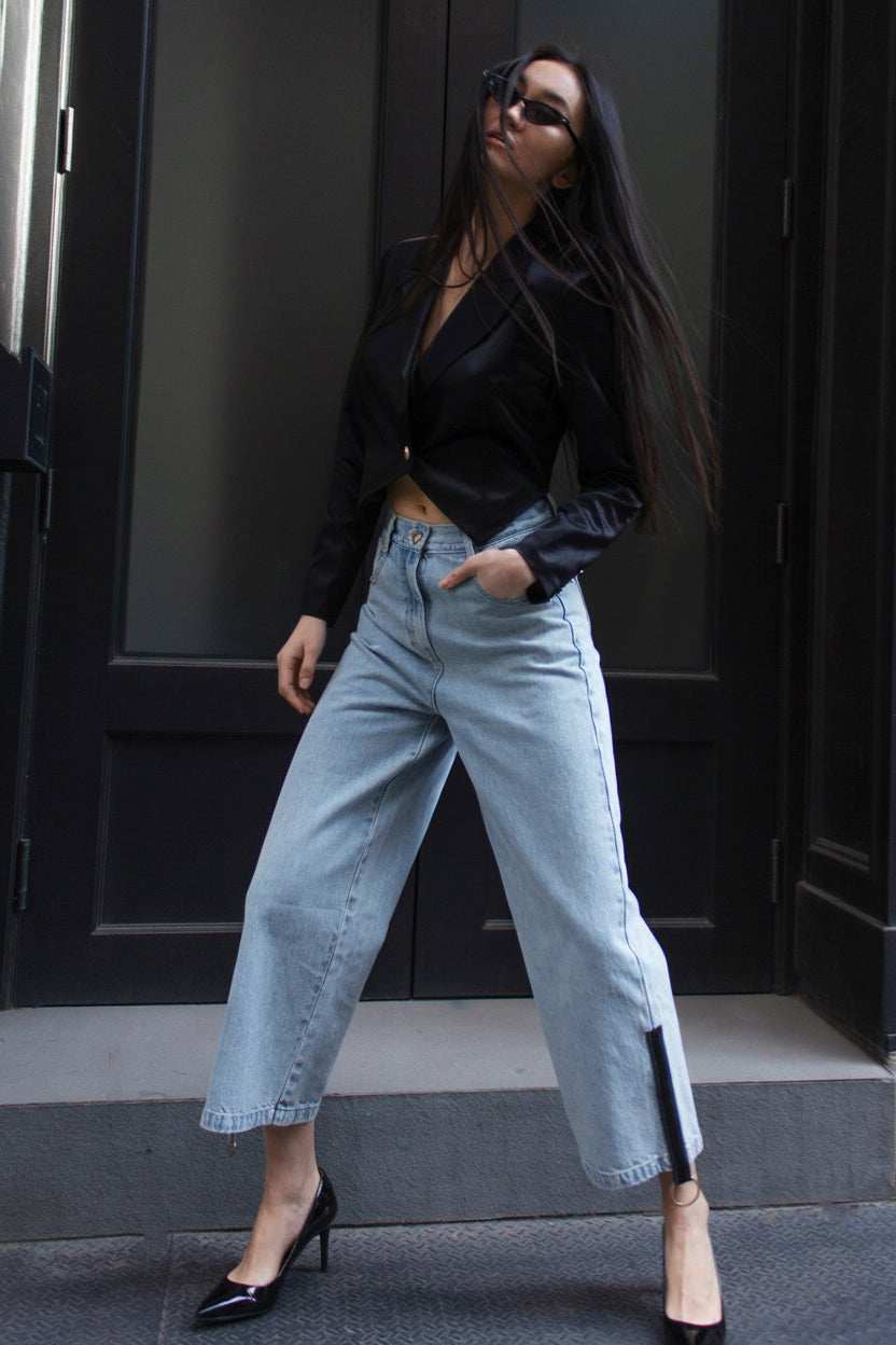 Demi Straight Cut Jeans – Women’s Straight-Leg Denim