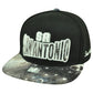 San Antonio Texas Galactic Sublimated Galaxy Flat Bill Snapback Black Hat Cap