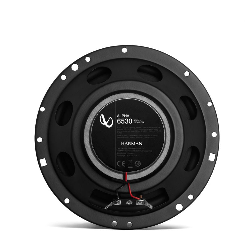 Infinity Alpha 6530 - 6-1/2"(160mm) Three Way Car Speaker