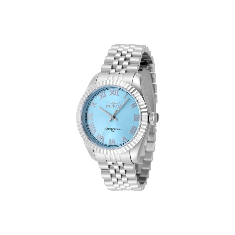 Invicta Mens 48902 Specialty Quartz 3 Hand Light Blue Dial Watch