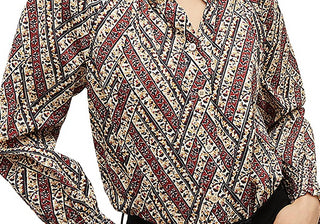 Veronica Beard Calisto High Neck Ruffled Top White