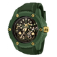 Invicta 51mm Akula Automatic Double Open Heart Strap Watch