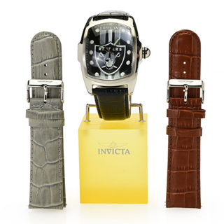 Invicta NFL Lupah 47mm Quartz Watch w/ 3-Piece Strap Set