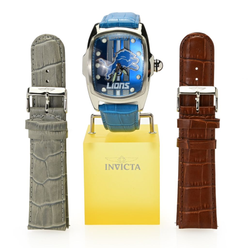 Invicta NFL Lupah 47mm Quartz Watch w/ 3-Piece Strap Set