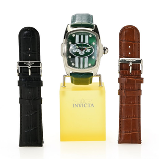 Invicta NFL Lupah 47mm Quartz Watch w/ 3-Piece Strap Set