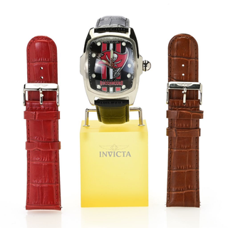 Invicta NFL Lupah 47mm Quartz Watch w/ 3-Piece Strap Set