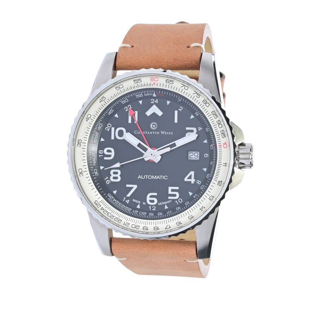 Constantin Weisz Navigator Pro Ltd Ed Automatic GMT Strap Watch