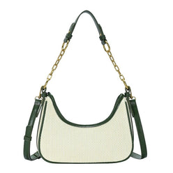 Soraya Straw Shoulder Bag
